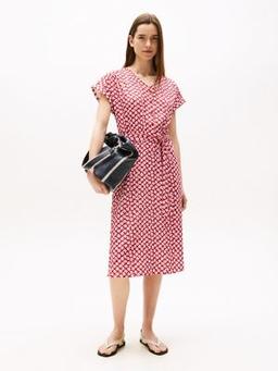 Floral Print Midi Dress