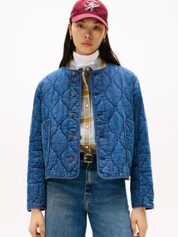Quilted Denim Barn Jacket