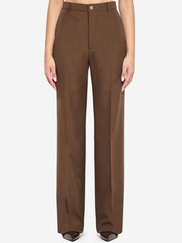 Technical panama trousers