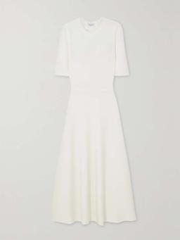 Seymore wool, cashmere and silk-blend midi dress