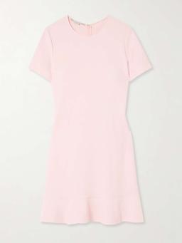 Ruffled cady mini dress