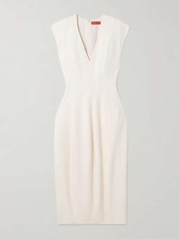 Bichette crepe midi dress