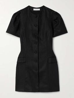 Emma linen mini dress