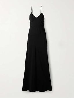 Kolann silk crepe de chine gown