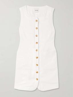 Emma linen mini dress