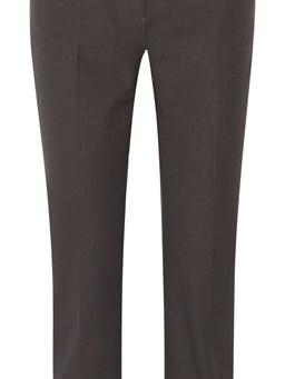 Kong crepe straight-leg pants