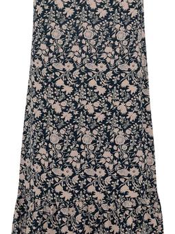 Jaipi floral-print washed-crepe maxi skirt
