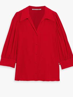 Silk crepe de chine blouse