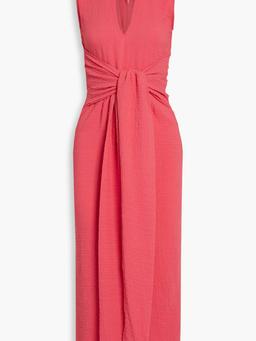 Quincy cloqué midi dress