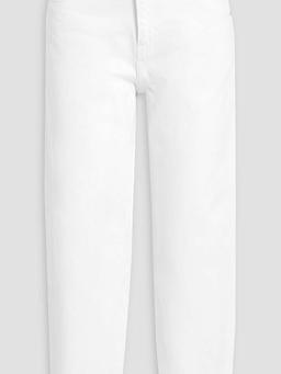High-rise tapered jeans