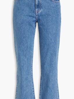 Mid-rise bootcut jeans