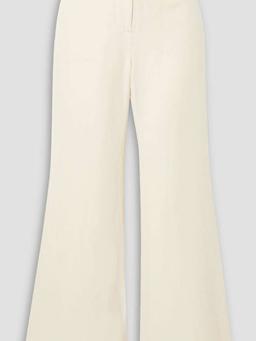 Carass cropped woven flared pants