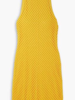 Senna crocheted cotton mini dress