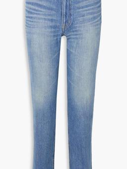 The Labradorite mid-rise slim-leg jeans