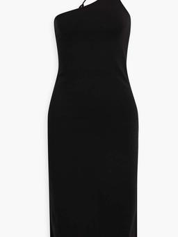 Irina one-shoulder stretch-jersey midi dress