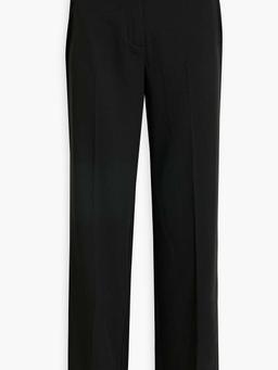 Raya lace-up twill wide-leg pants