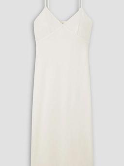 Wool and cashmere-blend midi dress