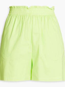 Neon cotton shorts