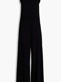 Crepe wide-leg  jumpsuit