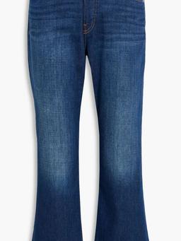 Maya cropped high-rise flared jeans