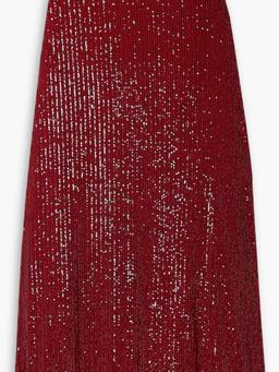 Rene sequined tulle maxi skirt