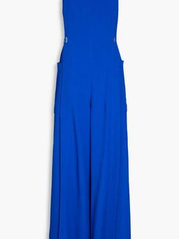 Crepe wide-leg jumpsuit