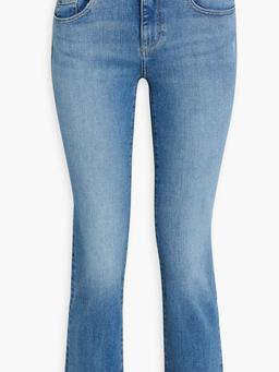 Mara cropped mid-rise slim-leg jeans