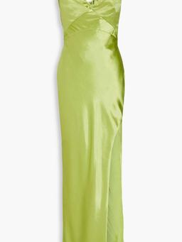 Ariah satin maxi dress