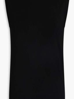 Bead-embellished stretch-cotton jersey top