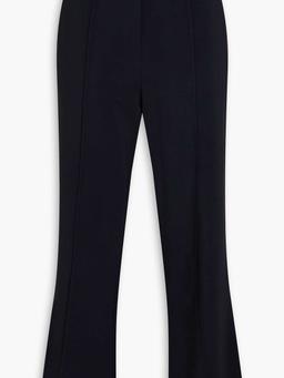 Crepe kick-flare pants