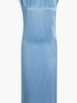 Dola silk-satin midi dress