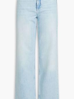 Poppy high-rise straight-leg jeans