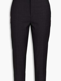 Noah Prince of Wales checked wool-crepe tapered pants