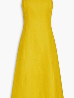 Teresa linen midi dress