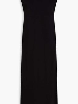 Cotton-jersey midi dress