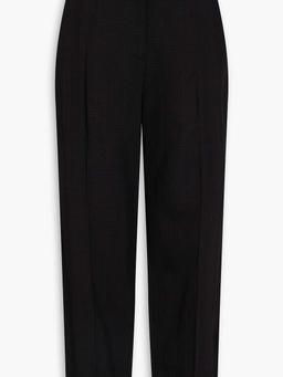 Crepe tapered pants