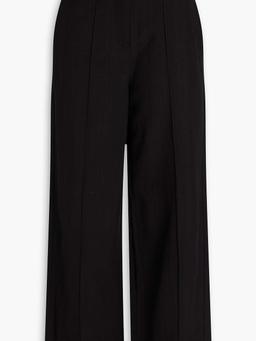 Woven wide-leg pants