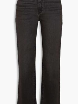 Le Jane cropped high-rise straight-leg jeans