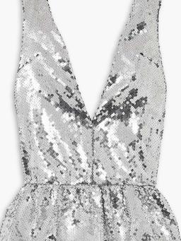 Salina sequined tulle mini dress