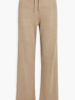 Linen wide-leg pants
