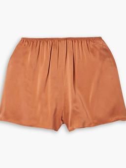 Loren silk-satin shorts