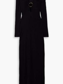 Helios embellished stretch-jersey maxi dress