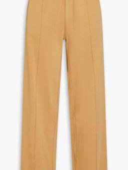 Cotton-jersey track pants