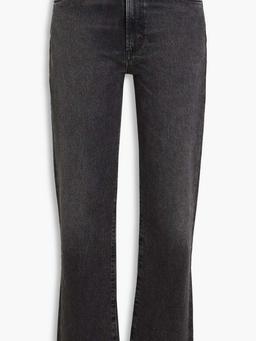 The Mellery high-rise straight-leg jeans