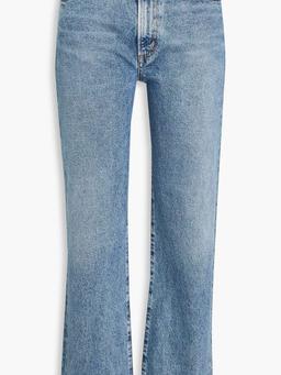 The Mellery high-rise straight-leg jeans