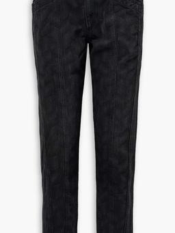 Sulanoa mid-rise straight-leg jeans