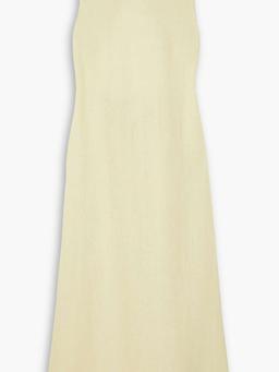 Marassi open-back linen maxi dress