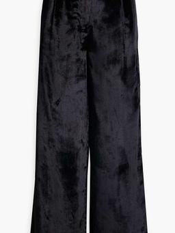 Luli velvet cargo pants