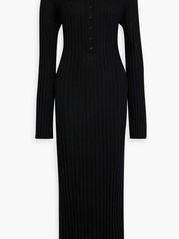 Nosaro ribbed wool maxi dress