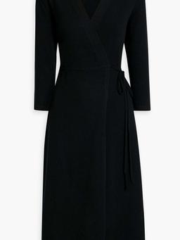 Florentina cashmere midi wrap dress